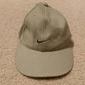 Beige Nike Hat